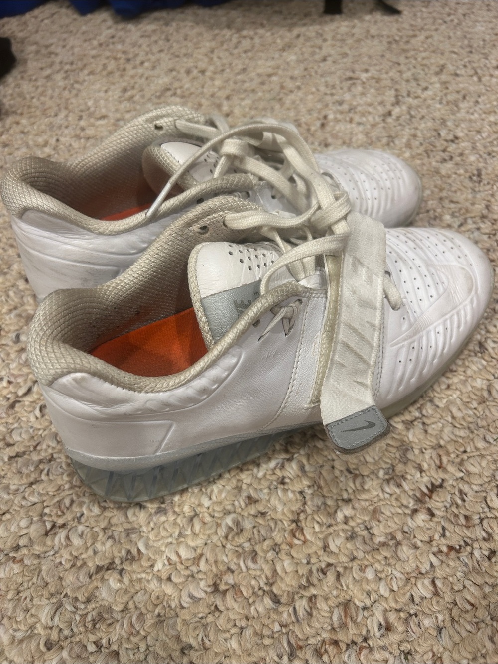 Women’s White Nike Lifters size 7.5